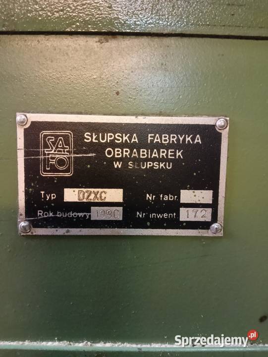 Szlifierka tarczowa SAFO DZXC Pozostałe