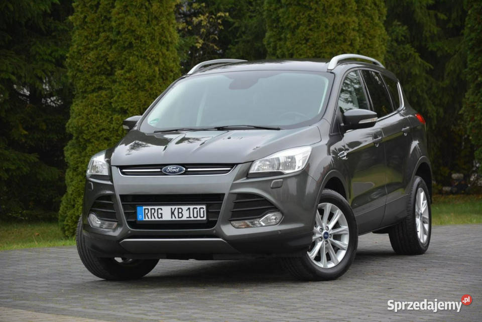 Ford Kuga Titanium Półskóry Navi Tablet 2xParktr garażowany mazowieckie Ostrów Mazowiecka