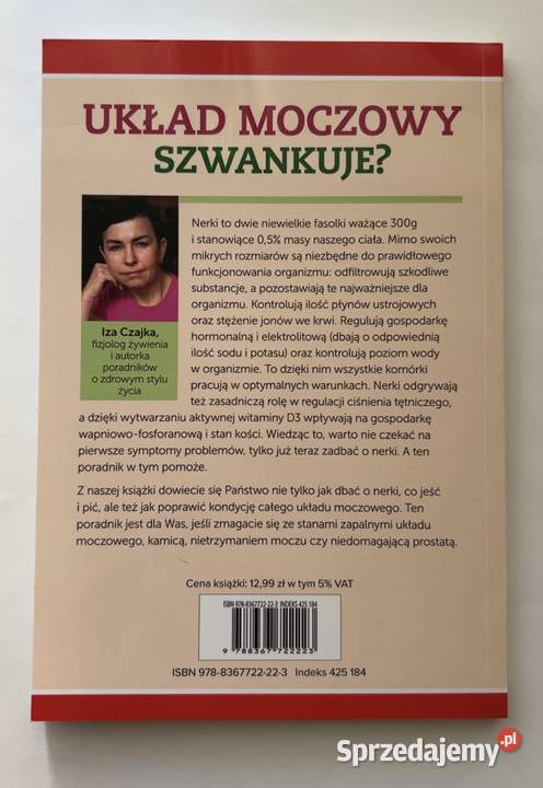 Układ moczowy szwankuje Nerki prostata kamica Poradniki, albumy i reportaże Warszawa