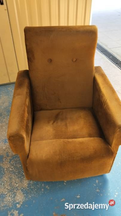 Fotel retro vintage PRL Bielany