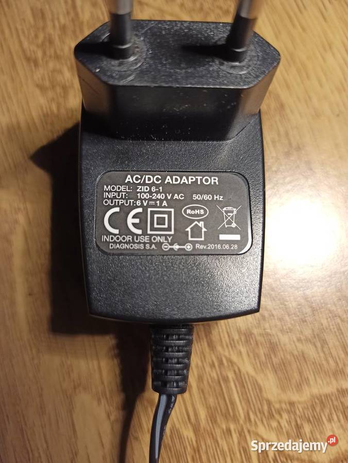 Zasilacz ładowarka szczoteczki do zębów i nie 6V podlaskie Białystok