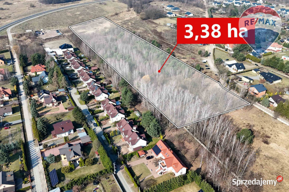 Grunty inwestycyjne 338 ha Kozery Grodzisk Maz Grunty i działki
