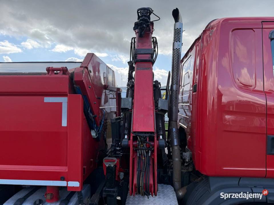 Scania wywrpoka 6x6 z dzwigiem automatyczna sprzedam