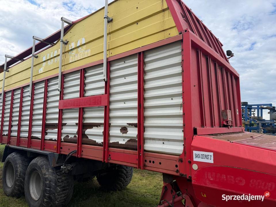 Przyczepa samozbierąjca Pottinger Jumbo 8000