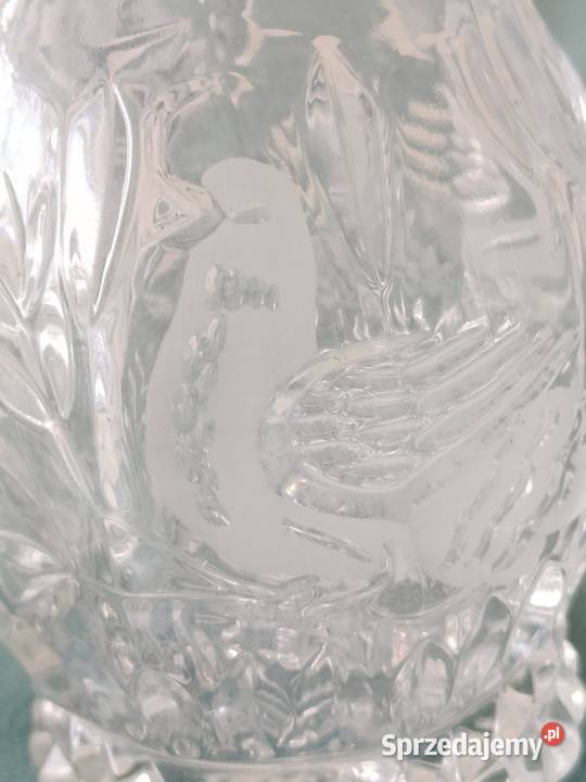 Karafka kryształowa firmy Hofbauer Warszawa