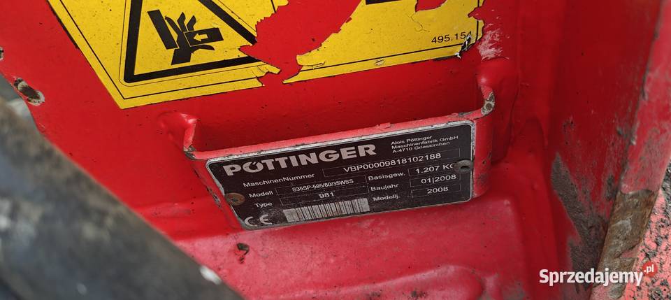Pług Pottinger Servo 35 Plus 41 Kijany sprzedam