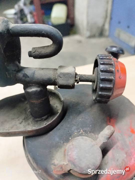 Stary palnik luto lampa duża Łubno