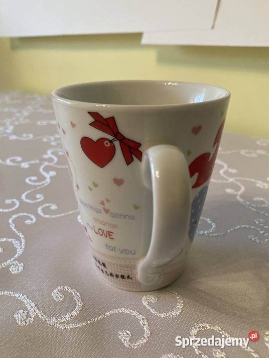 Kubek do Użytku Wygodny Szczęścia LOVE Czerwionka-Leszczyny