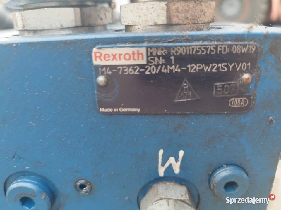 Rozdzielacz hydrauliczny elektrozawór cewki Strzyżew