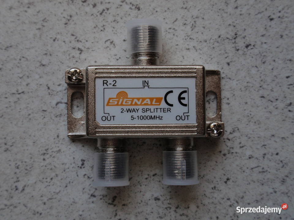 Splitter rozgałęźniki radiowo telewizyjne Zestaw łódzkie Łódź