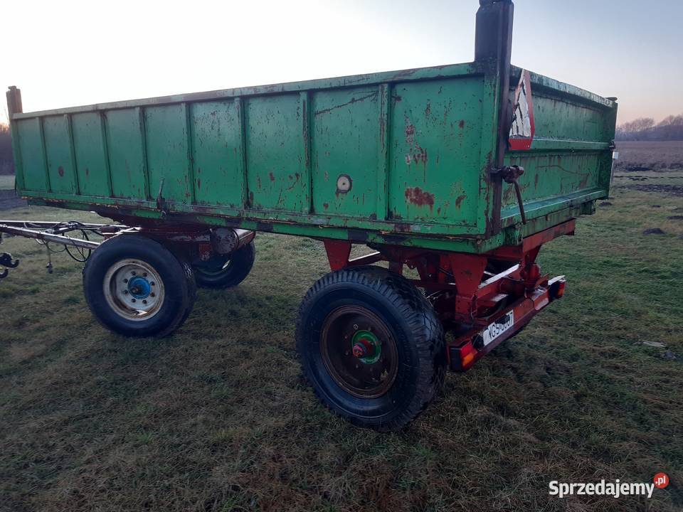 Przyczepa rolnicza wywrotka HL 6 HW 6011 nieuszkodzony Gostynin sprzedam