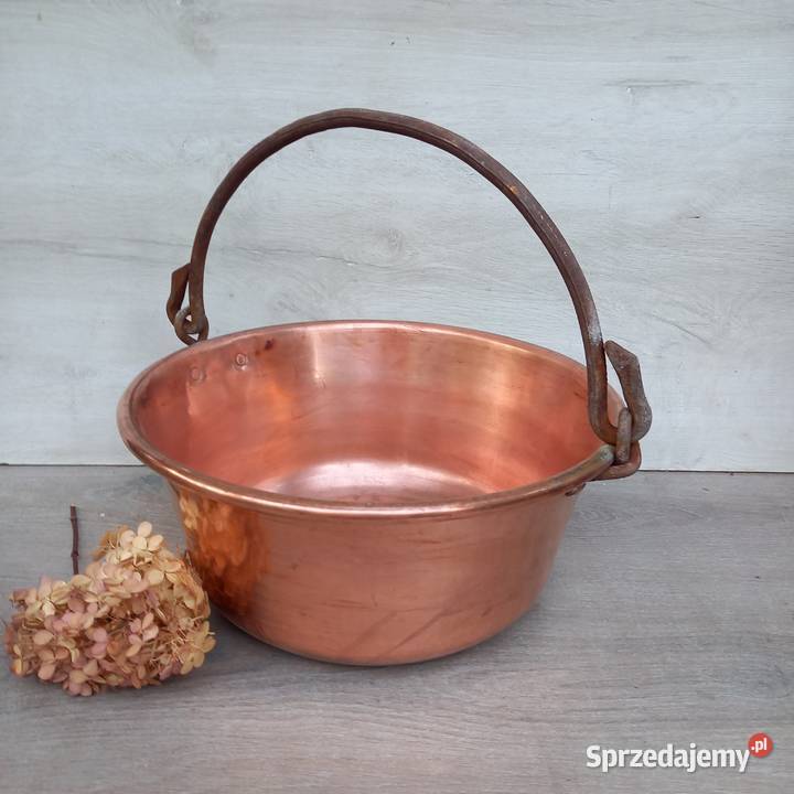 Miedziany kocioł miedziany kociołek poj 12 Pozostałe Warszawa sprzedam