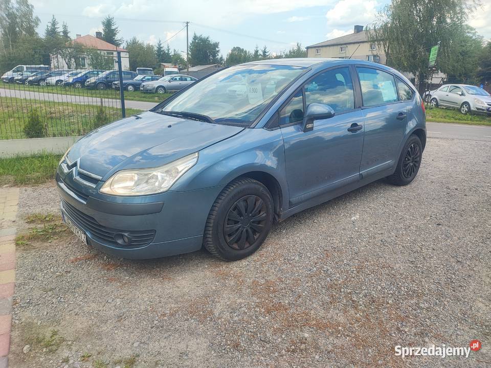 Citroen C4 16 benzyna nieuszkodzony lubelskie Lubartów