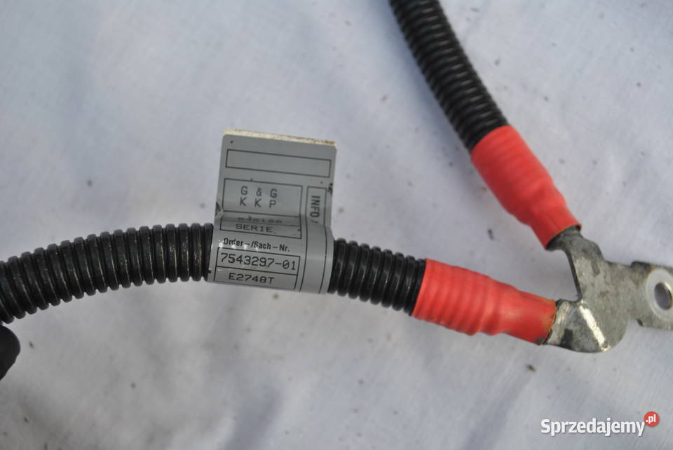Przewód alternator rozrusznik BMW E60 E61 E63 Poręba sprzedam