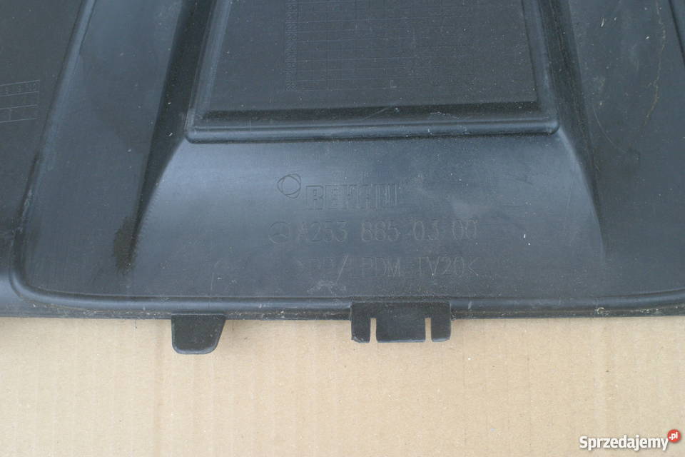 MERCEDES GLC W253 ZDERZAK SPOILER DOKŁADKA TYŁ Bieleń sprzedam