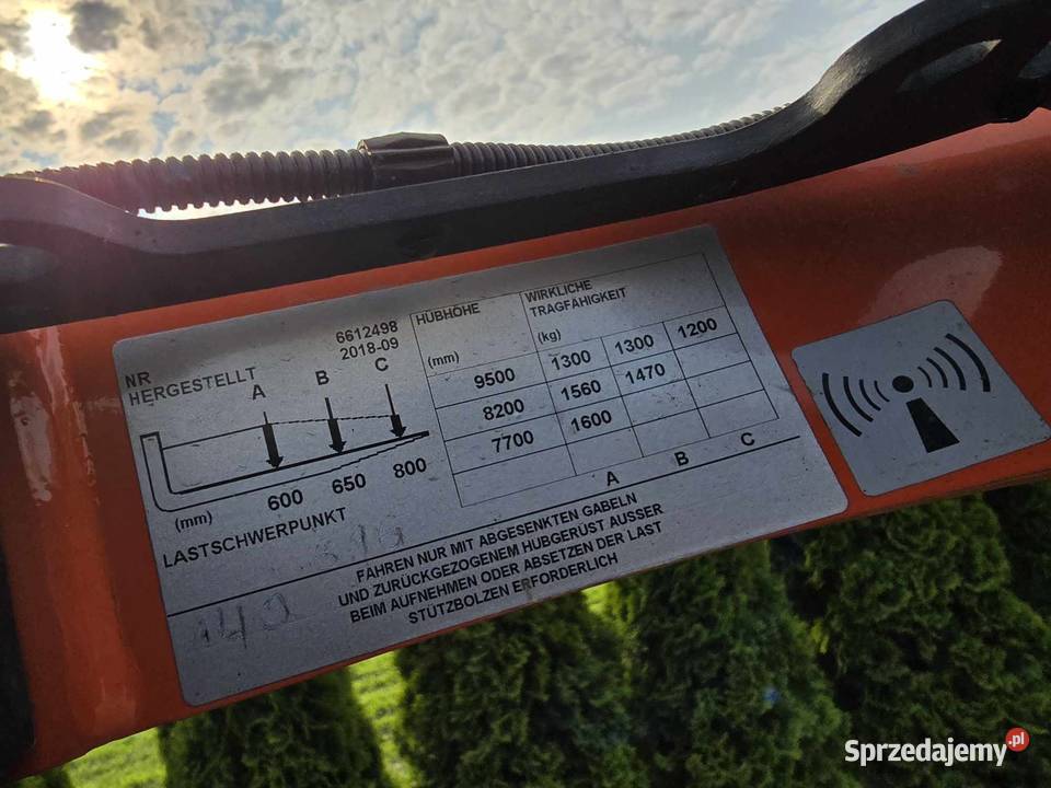 TOYOTA RRE160HE 2018 podnoszenie 95 m Godziesze Małe