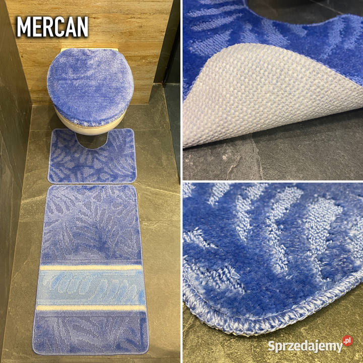 ZESTAW DYWANIKÓW ŁAZIENKOWYCH 50X80 MERCAN 0.8m Dywaniki łazienkowe Białystok sprzedam