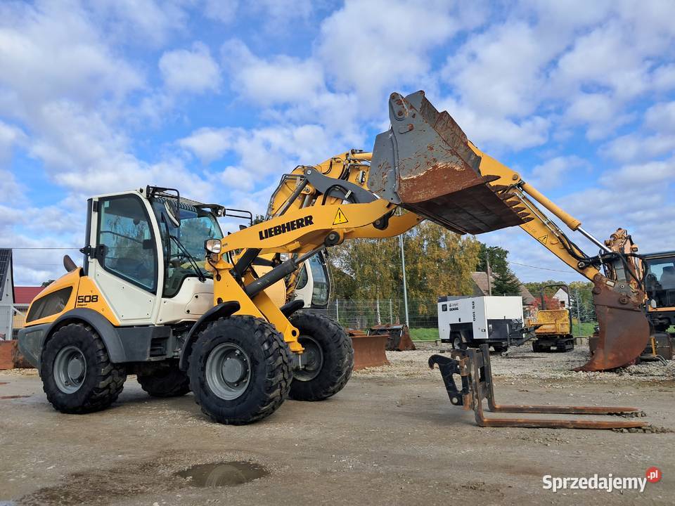 Ładowarka Kołowa LIEBHERR L508 Compact 20r 67t Pozostałe dolnośląskie Sułów