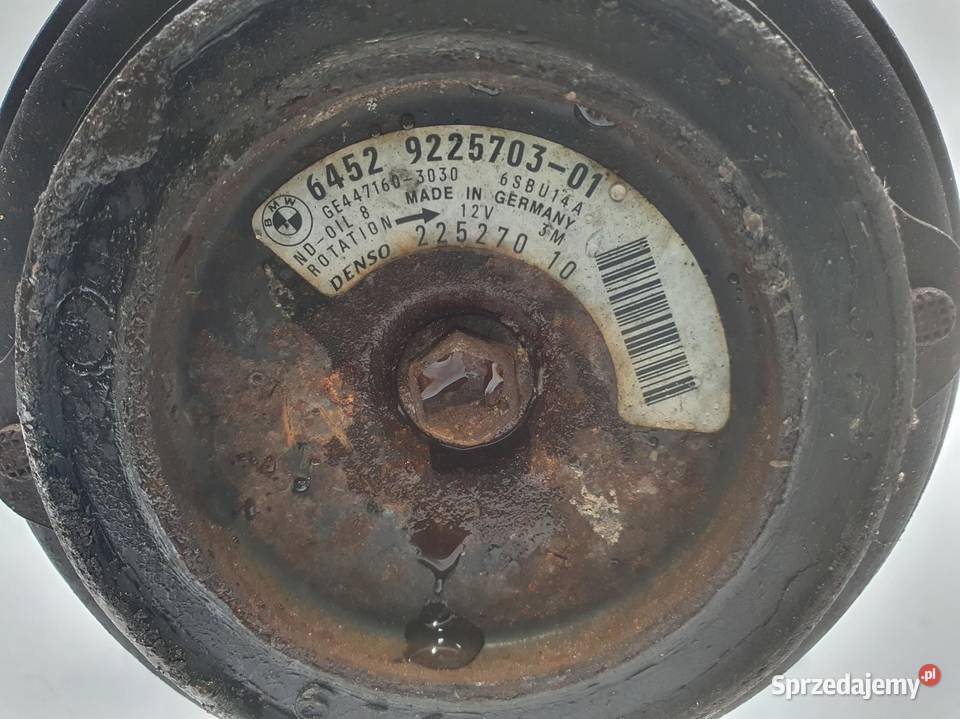 BMW E90 E91 20 D SPRĘŻARKA KLIMATYZACJI pompa Janów