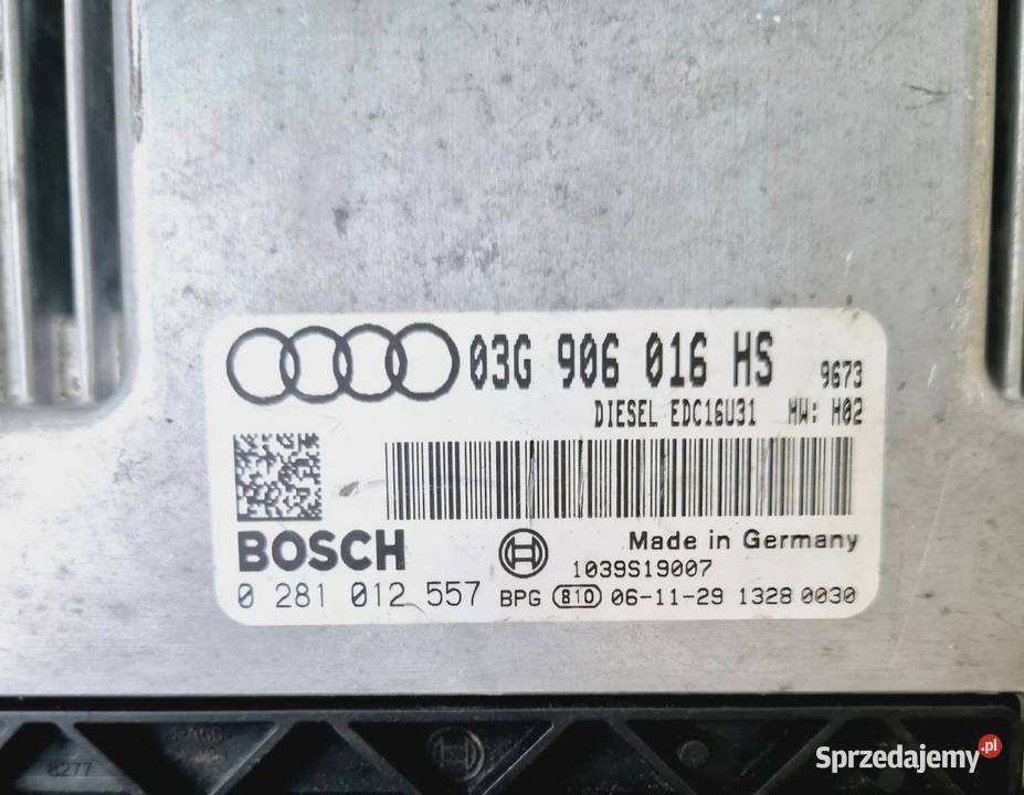 KOMPUTER STEROWNIK SILNIKA AUDI A6 C6 20 TDI osobowe Działoszyce