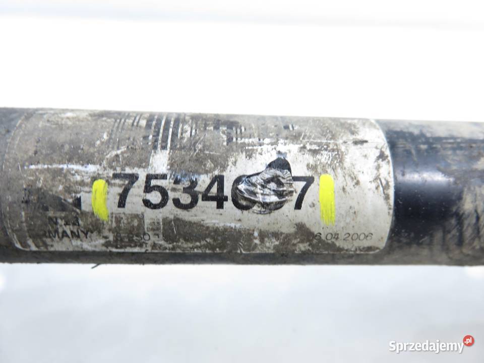 PÓŁOŚ LEWA PRZEDNIA BMW 5 E60 530 xd 231 M57 D30 osobowe