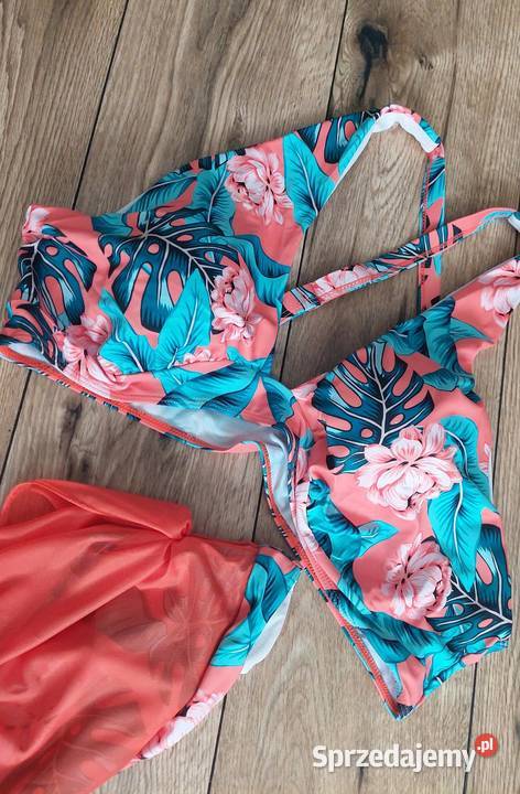 Stój kąpielowy dwuczęściowy plus size 52 54 że Pozostałe Olsztyn