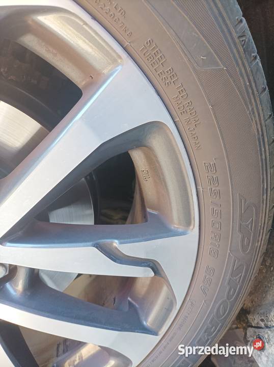 Opona z 22 22550r18 Dunlop Sport salonowe toyoty Opony Brudzeń Duży