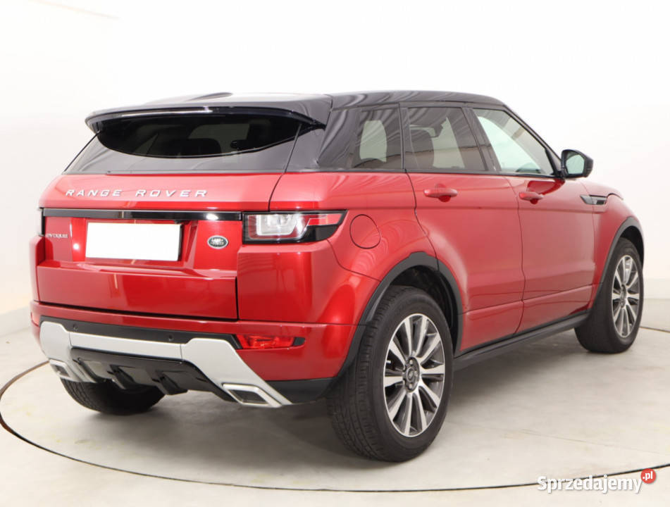 Land Rover Range Rover Evoque Si4 czerwony Bielany Wrocławskie