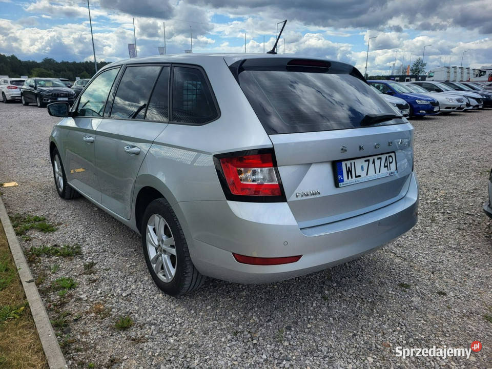 koda Fabia III 2014 benzyna dolnośląskie Komorniki