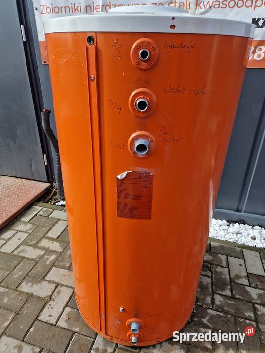 Bojler Nierdzewny Viessmann dwupłaszczowy 160l Zborowskie