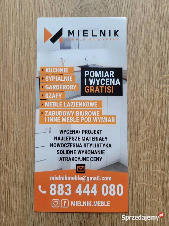 Meble na wymiar kuchnia szafa zabudowa montaż Rzeszów