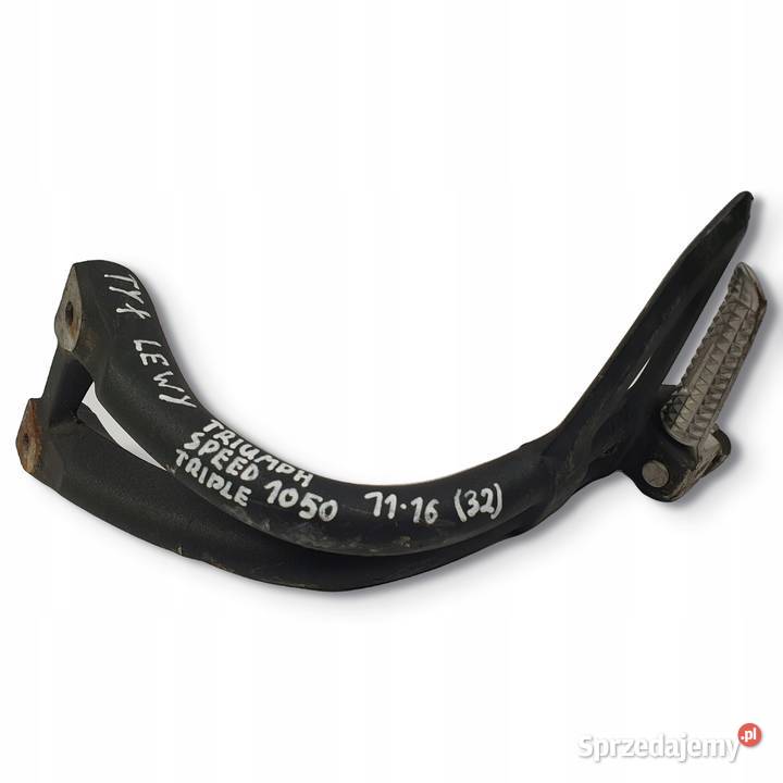 LEWY PODNÓŻEK PASAŻERA Triumph Speed Triple 1050 Podnóżki i stopki Chełm