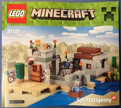 Lego Minecraft 21121 instrukcja Kraków