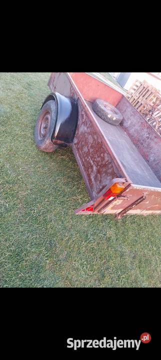 Przyczepka do mini traktora nieuszkodzony