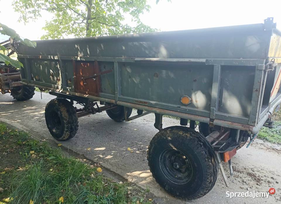 Przyczepa rolnicza wywrotka Autosan D50 4t Przyczepy rolnicze Pisarzowa