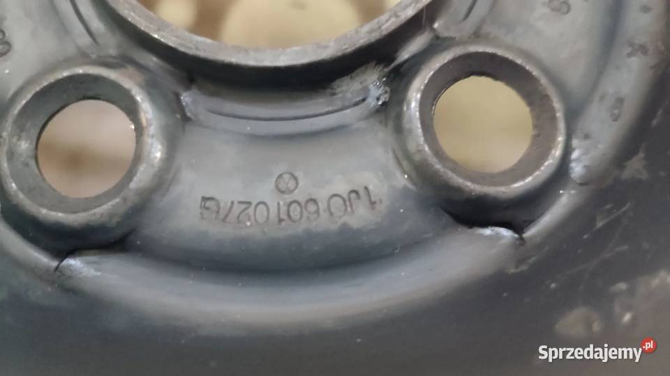 57RB2 FELGA STALOWA 5X100 ET38 6JX15 VW GOLF IV Włoszczowa