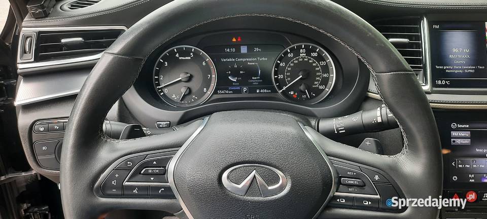 Infiniti QX55 Exclusive 20T268 55tkm Automat Jaśkowice sprzedam