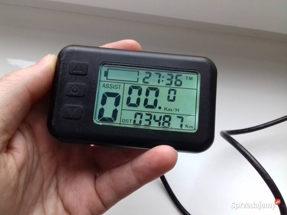 Wyświetlacz ebike SLCD1 24V 36V V25 7F Rowery elektryczne Bydgoszcz