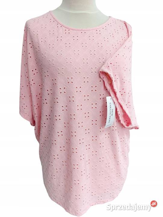 Bluzka damska plus size wyszywana ażurowa biust Bluzki i koszule Wieluń