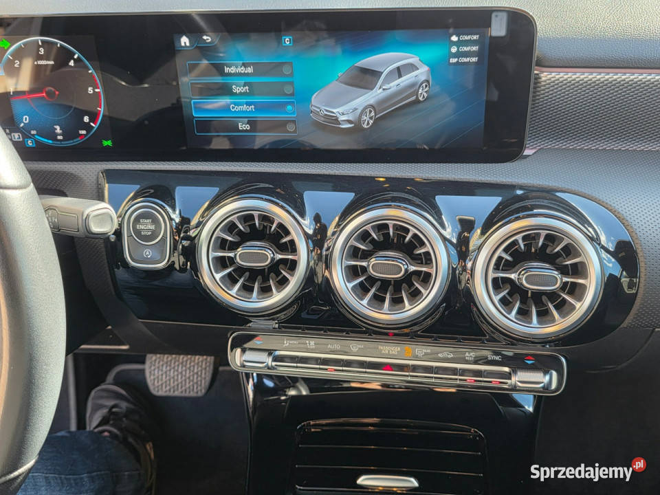 Mercedes A 200 22 Automat Salon Polska 1Wł przyciemniane szyby Białystok