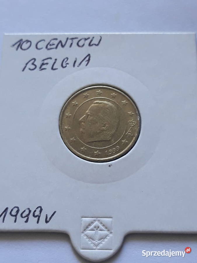 10 Eurocentów Belgia 1999 r Numizmatyka wielkopolskie Konin