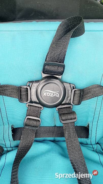 Wózek spacerowy britax czterokołowy pompowane