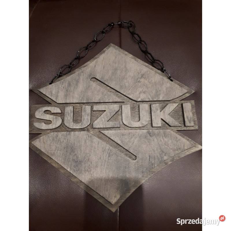 Dekoracja na ścianę LOGO MOTOCYKLA SUZUKI Akcesoria Mysłowice sprzedam