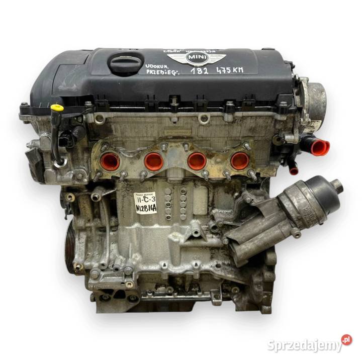 SILNIK N12B16A Mini Cooper R55 R56 R57 16 16V lubelskie