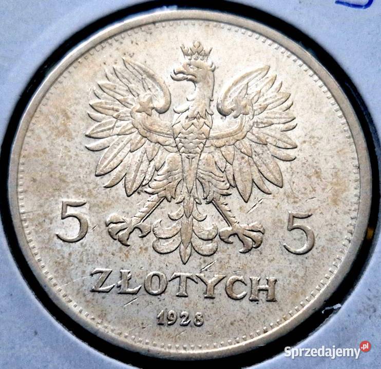 Monety II RP 5 Nike 1928 r i 1931 r Numizmatyka Sosnowiec