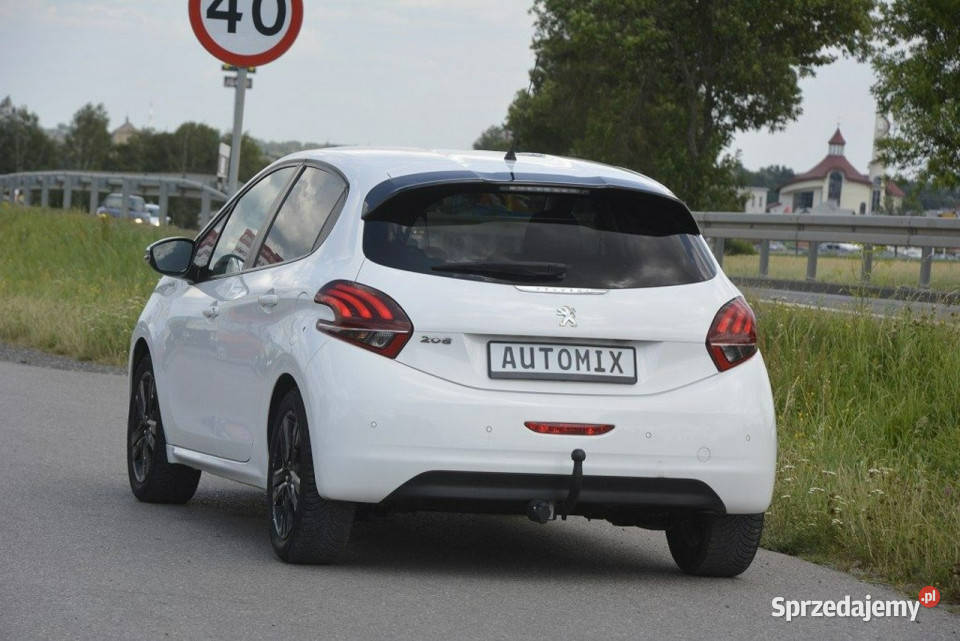 Peugeot 208 12 Benzyna Style gwarancja przebiegu aluminiowe felgi Sędziszów Małopolski sprzedam