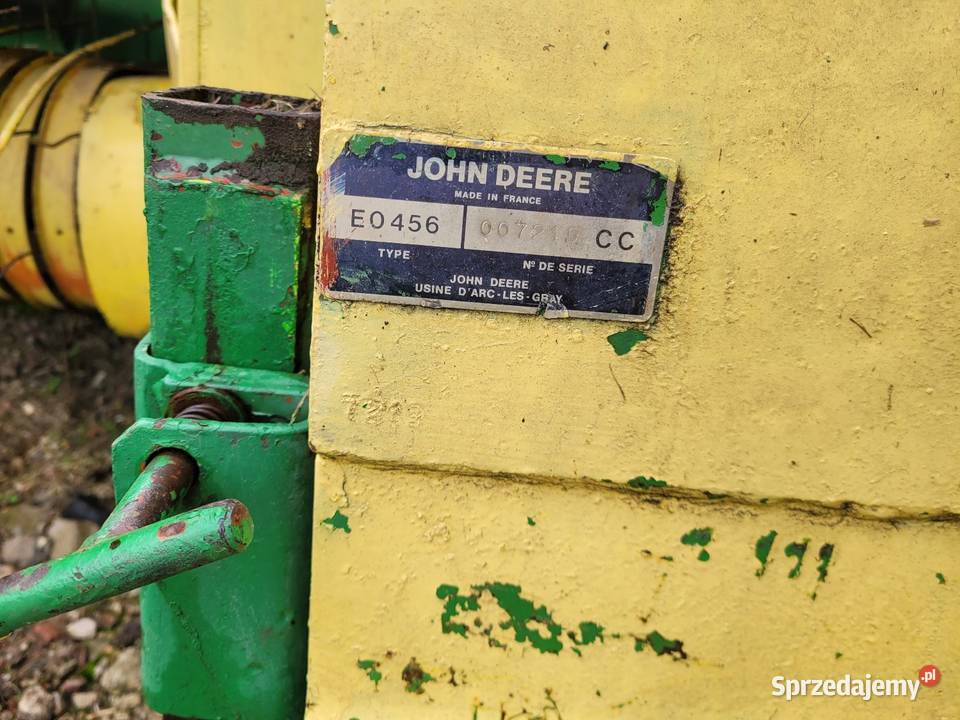 Prasa Kostkująca John Deere 456 Chromna