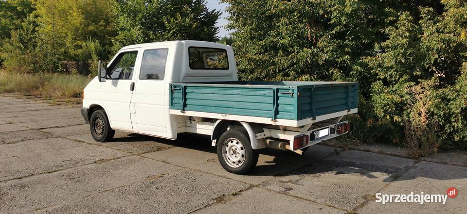 VW TRANSPORTER DOKA 6 OSÓB 24D HAKPRZEGLĄD I OC 384000km Poznań