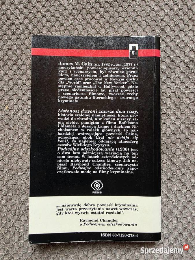 Listonosz dzwoni zawsze dwa razy i Podwójne Rok wydania 1995 Kraków