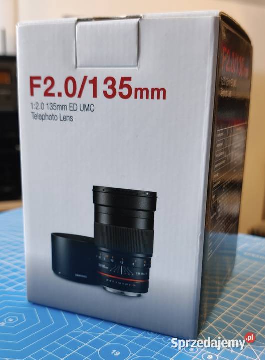 Obiektyw Samyang 135mm f2 ED UMC Pentax K Mszczonów